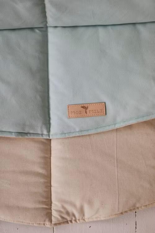 Moi Mili, legemåtte, Mint and beige