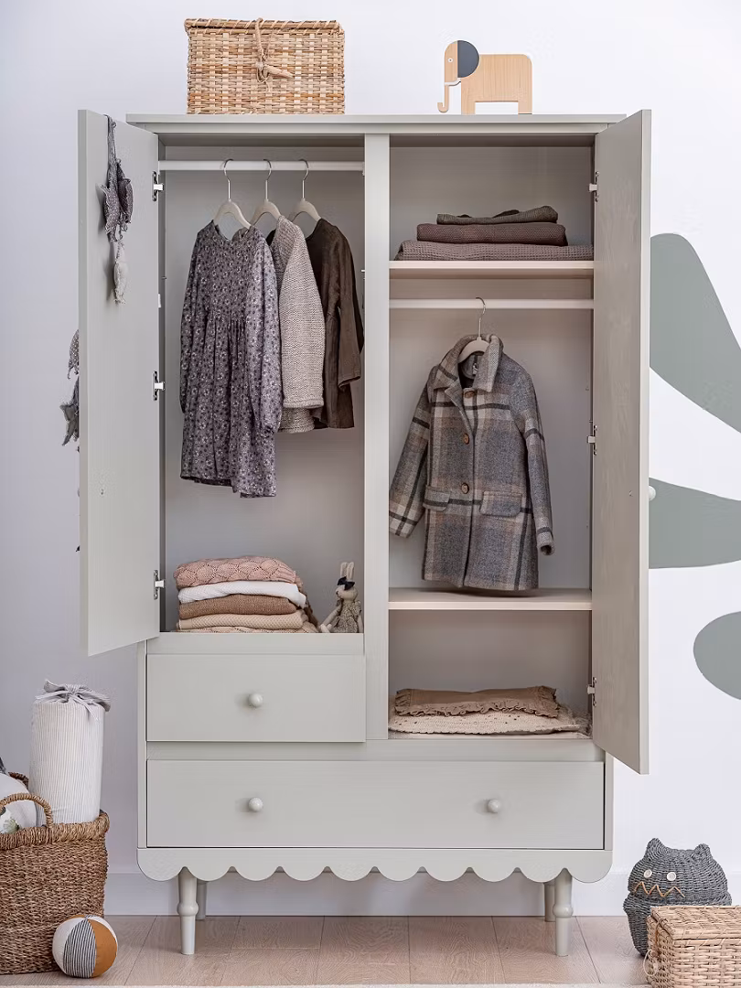 Woodluck, garderobe Babushka, olivengrøn