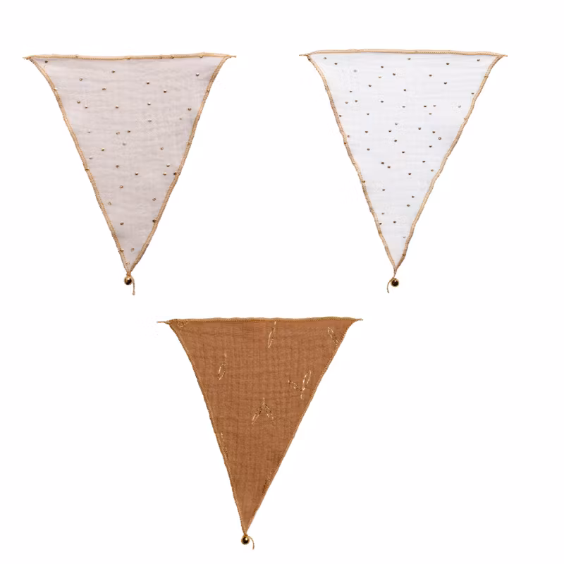 Babylove, vimpel til børneværelset, Beige mix