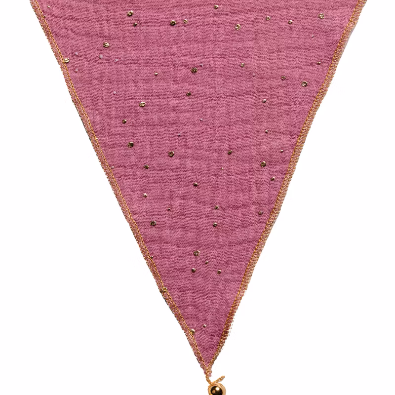 Babylove, vimpel til børneværelset, Pink