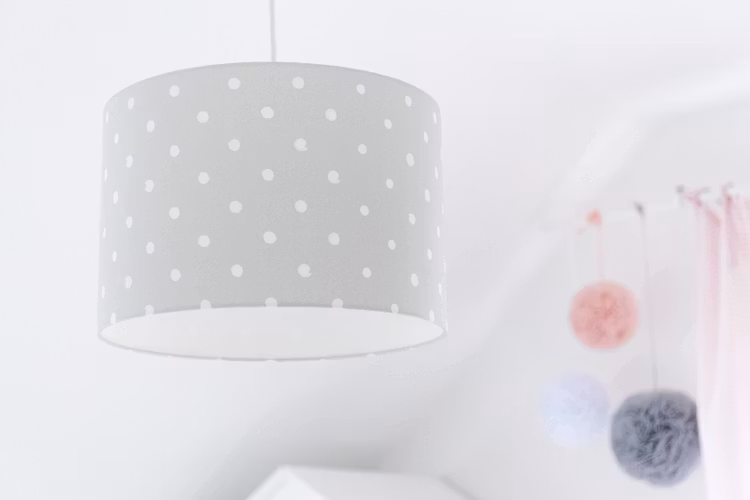 Lamps&Company, loftslampe Lovely Dots, grå