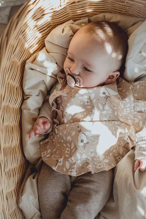 Mrs Mighetto, hagesmæk Birthday Bunny Pink