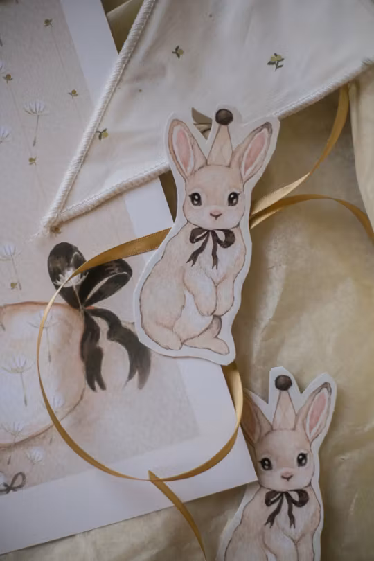 Mrs Mighetto, Paper Friends Bunnies