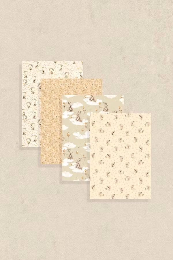 Mrs Mighetto, indpakningspapir håndværkspapir, Baby