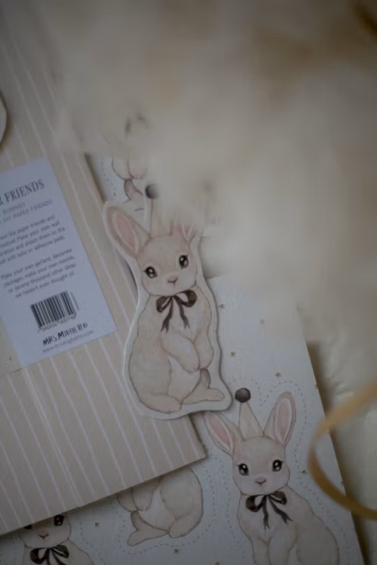 Mrs Mighetto, Paper Friends Bunnies