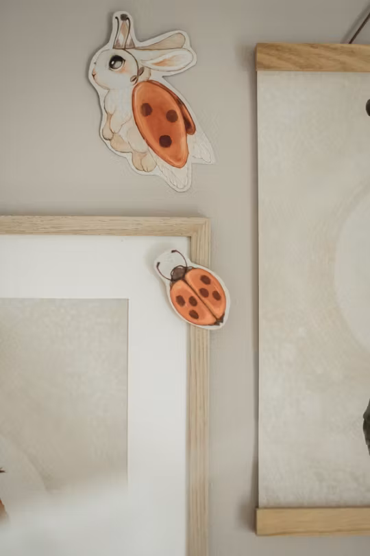 Mrs Mighetto, Paper Friends Ladybugs