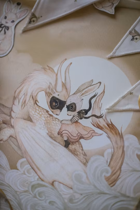 Mrs Mighetto, plakat Ava's dragon