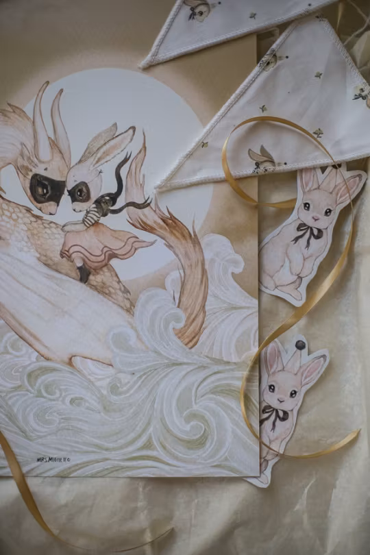 Mrs Mighetto, plakat Ava's dragon