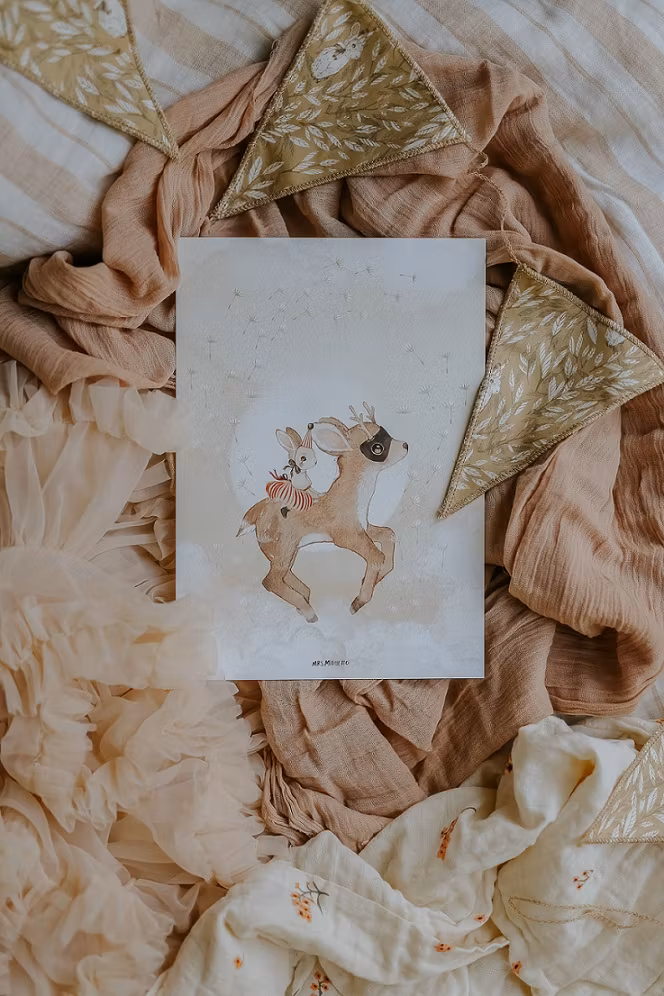 Mrs Mighetto, plakat Bonnie's Roe Deer