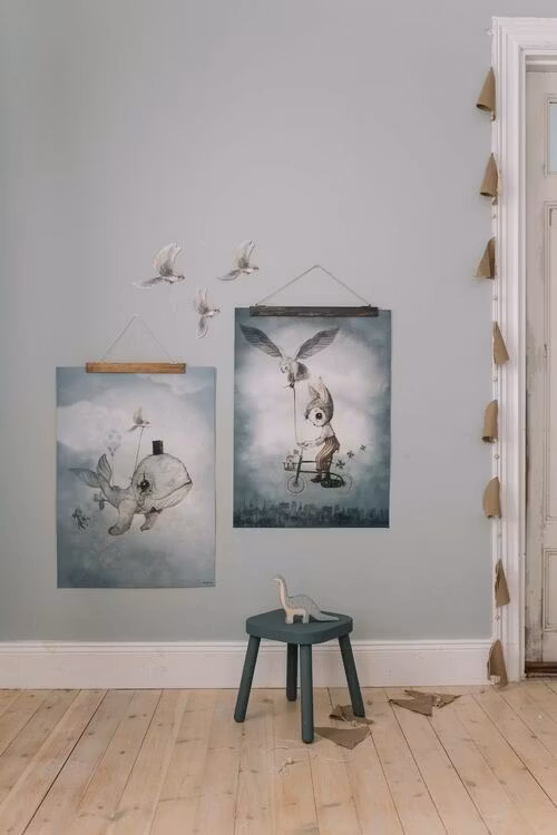 Mrs Mighetto, plakat Dear Whalie