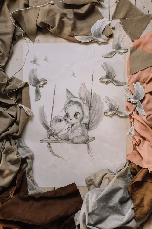 Mrs Mighetto, plakat Mini Bird Master MBM