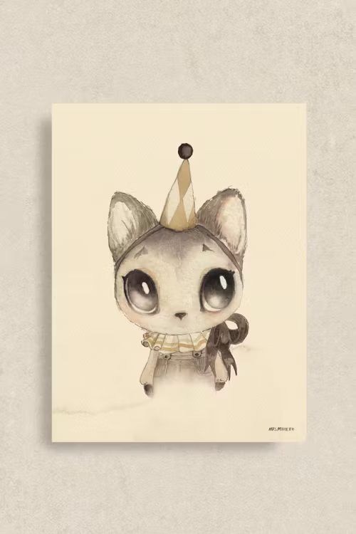 Mrs Mighetto, plakat Dear Meow