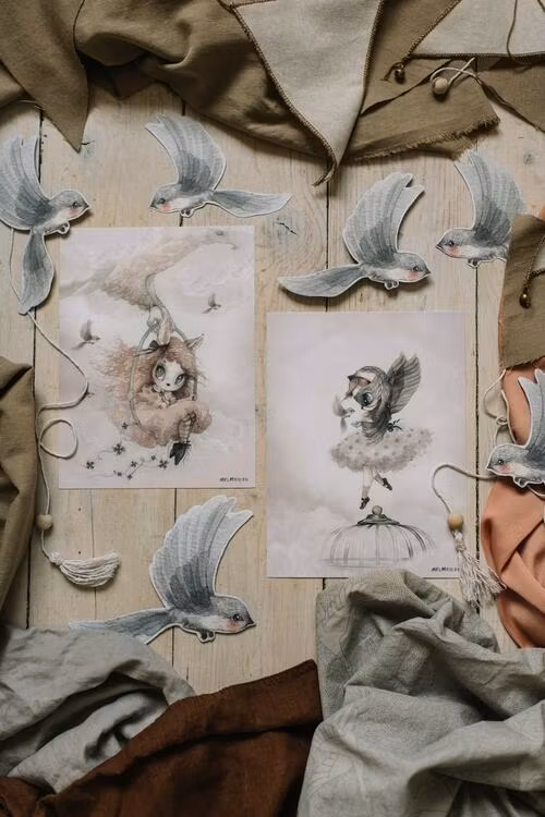 Mrs Mighetto, plakat Miss Annie/Miss Sofia