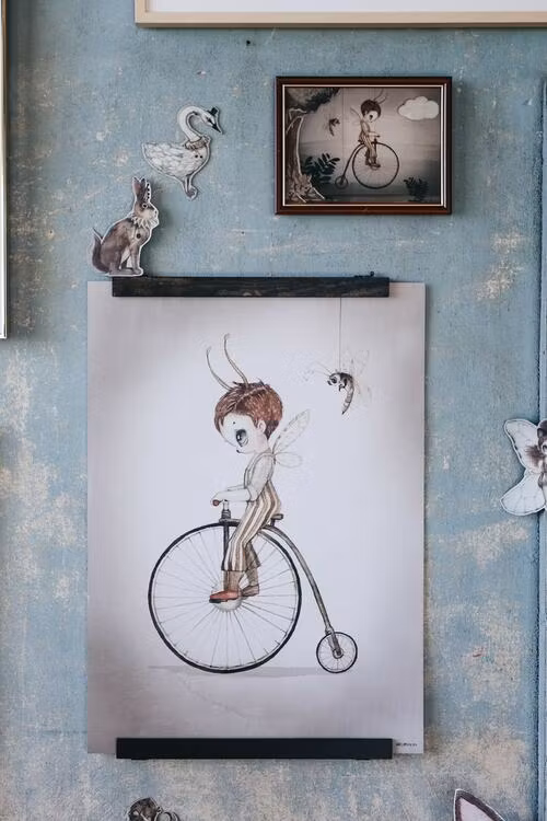 Mrs Mighetto, plakat Mr John