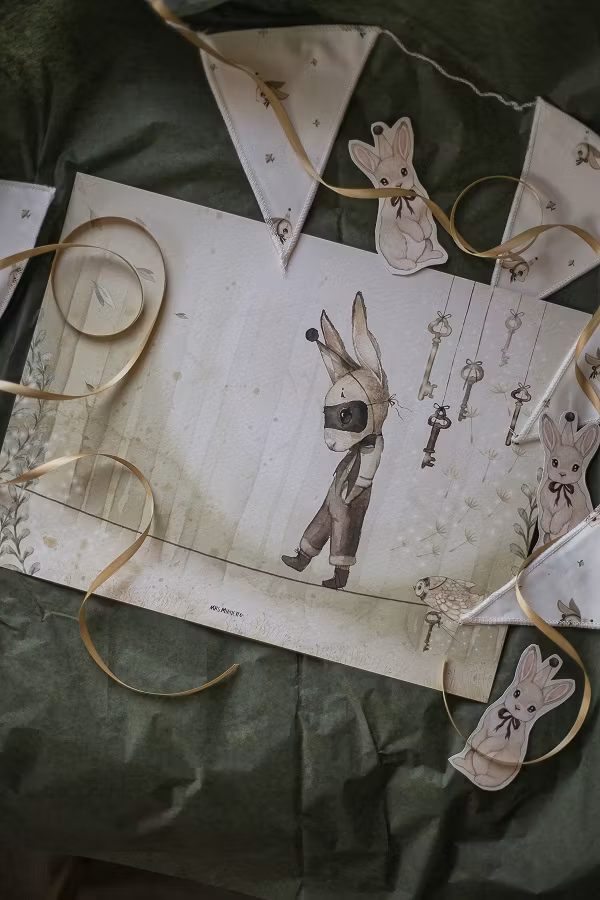 Mrs Mighetto, plakat The Master of Keys