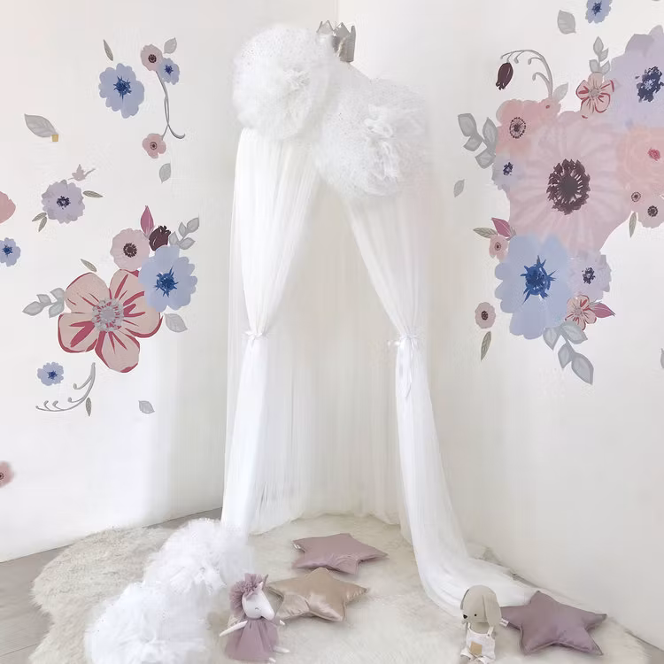 Spinkie Baby, sengehimmel Dreamy, White Silver