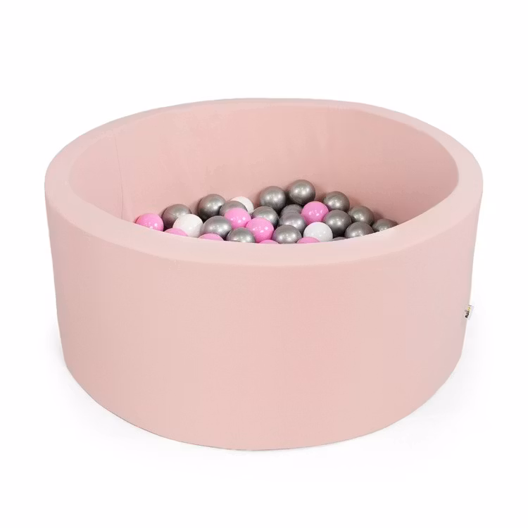 Misioo, boldbassin med 200 bolde,  lyserød