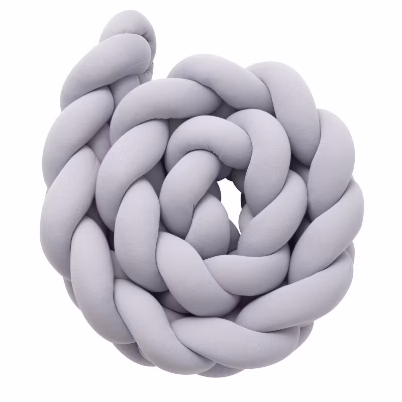 Babylove, sengerand knudepude, grå