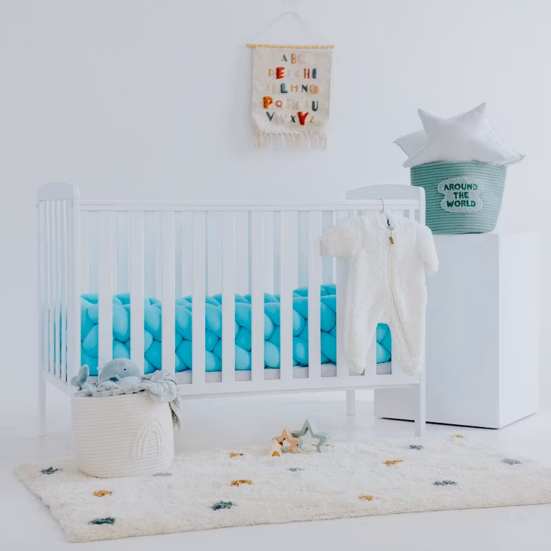 Babylove, sengerand knudepude, turkis