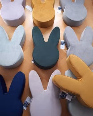 Babam, puf kanin, lilla