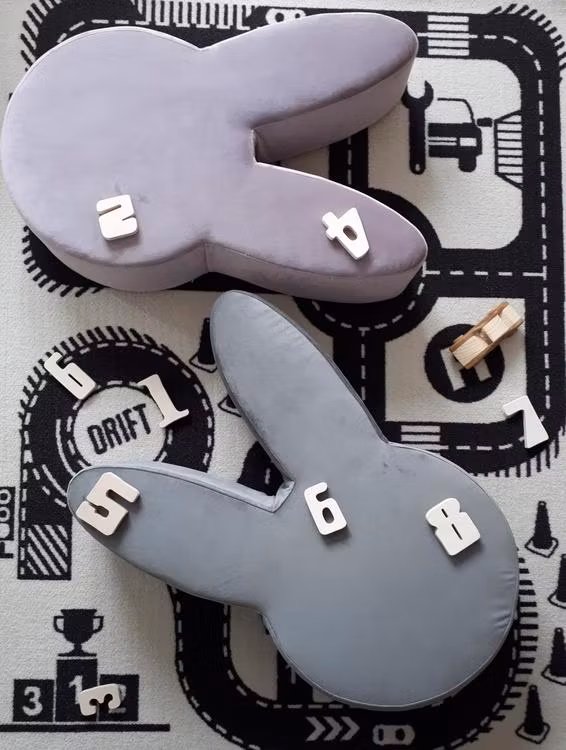 Babam, puf kanin, lilla