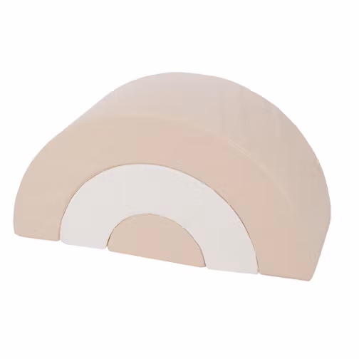 Babylove, byggeklodser Rainbow, beige