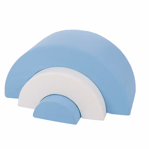 Babylove, byggeklodser Rainbow, blå