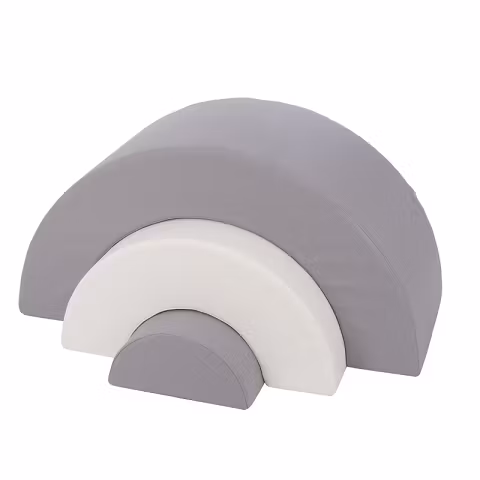 Babylove, byggeklodser Rainbow, grå