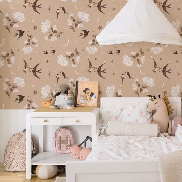 Dekornik, tapet Sparrows