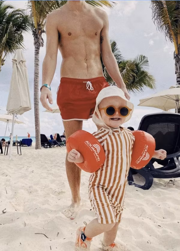 BabyMocs, solbriller til børn, Signature Round Yellow