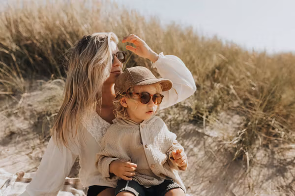 BabyMocs, solbriller til børn, Classic Beige