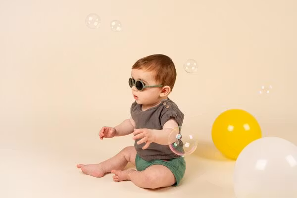 Kietla, solbriller til børn Diabola, kaki