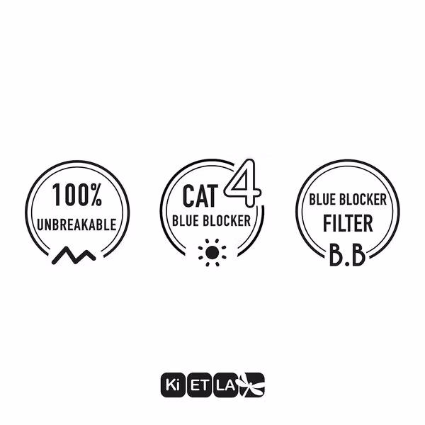 Kietla, solbriller til børn Diabola, kaki