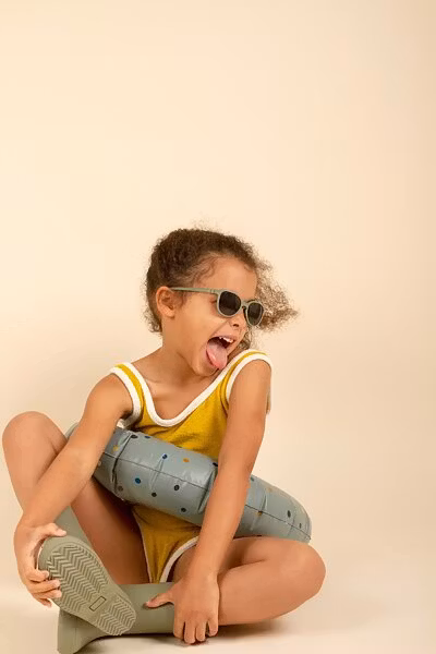 Kietla, solbriller til børn Wazz, kaki