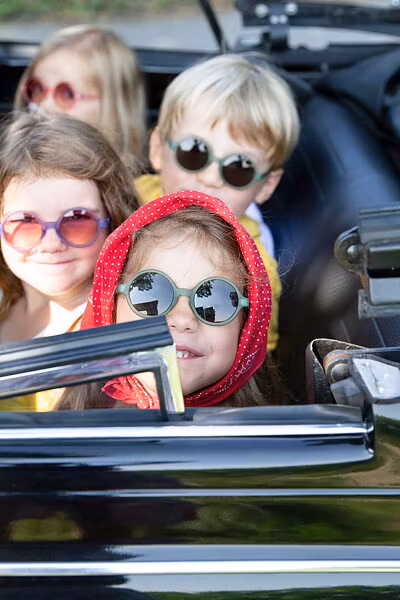 Wo Am by Kietla, solbriller til børn, bottle green