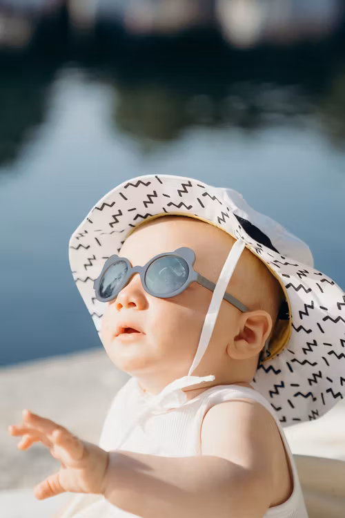 Kietla, solbriller til børn OurS'on, Silver Blue