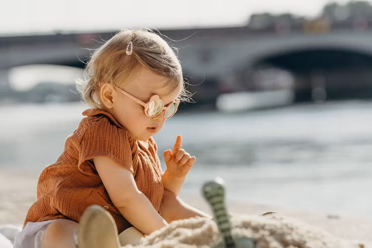 Kietla, solbriller til børn OurS'on, Peach