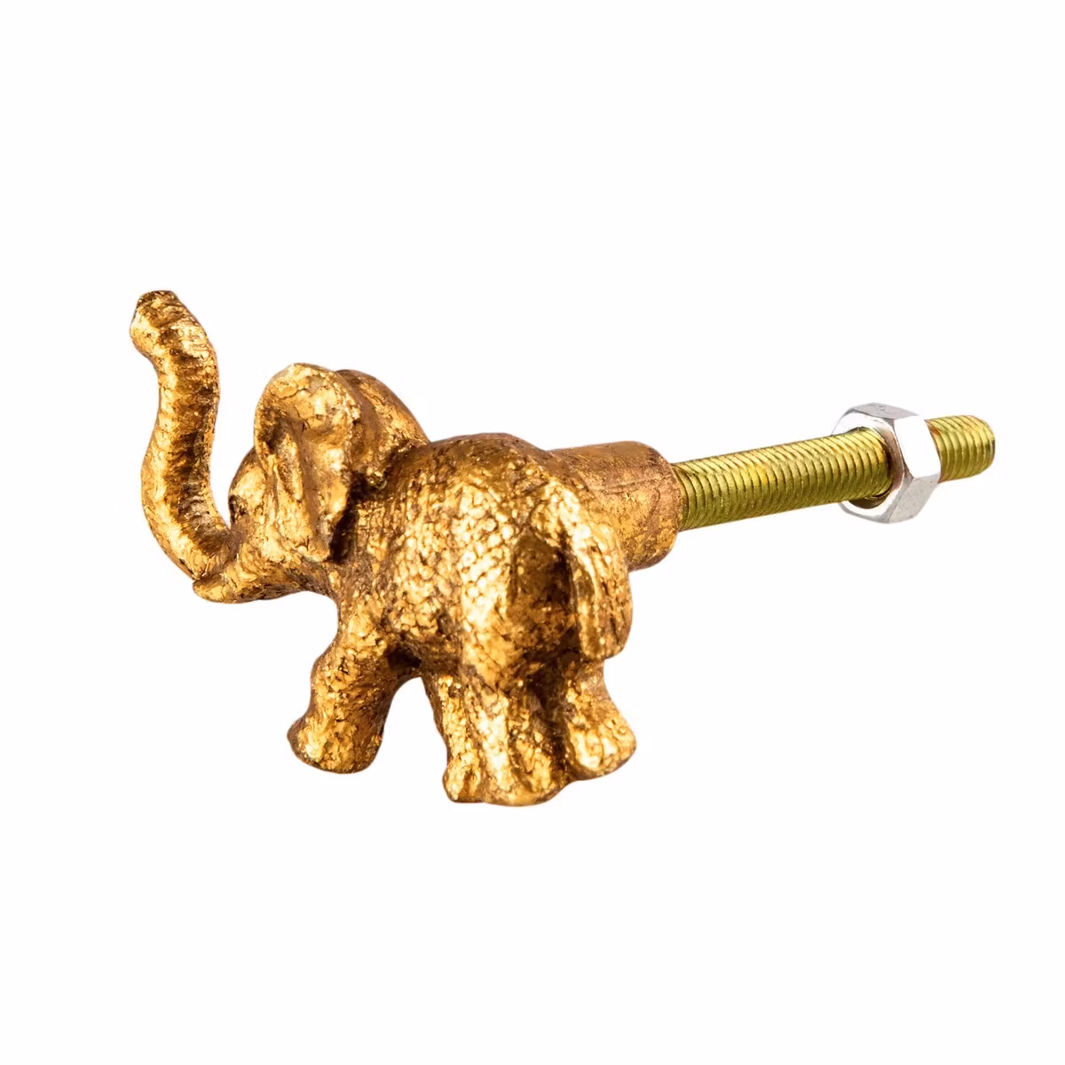 Sass&Belle, guld knop Elefant