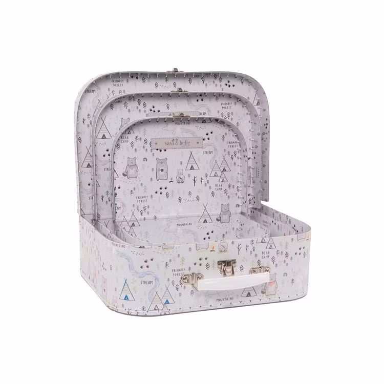 Sass&Belle, kufferter Bear Camp, 3 stk