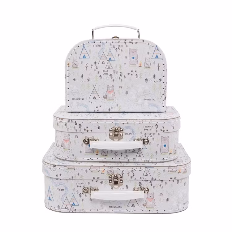 Sass&Belle, kufferter Bear Camp, 3 stk