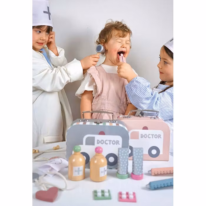 JaBaDaBaDo, lægetaske, lyserød