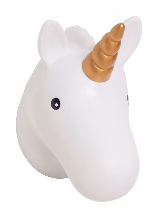 JaBaDaBaDo, væglampe trofæ, Enhjørning