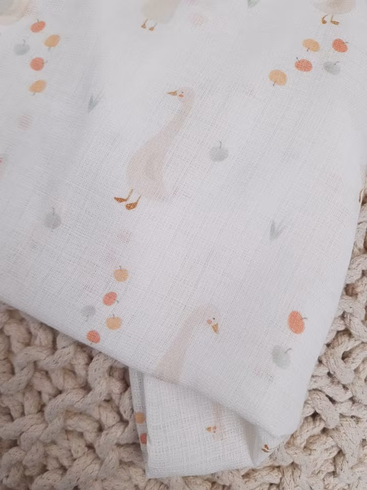 Stofble musselin, Happy Goose