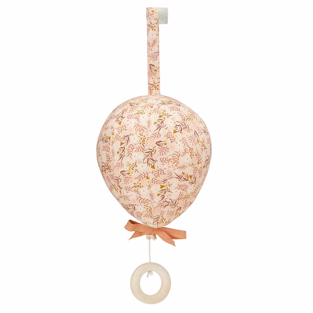 Cam Cam, musikuro ballon med sløjfe, Caramel Leaves