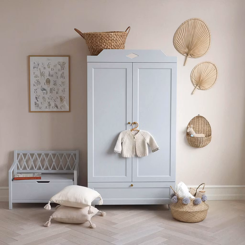 Cam Cam, garderobeskab Luca, hvid