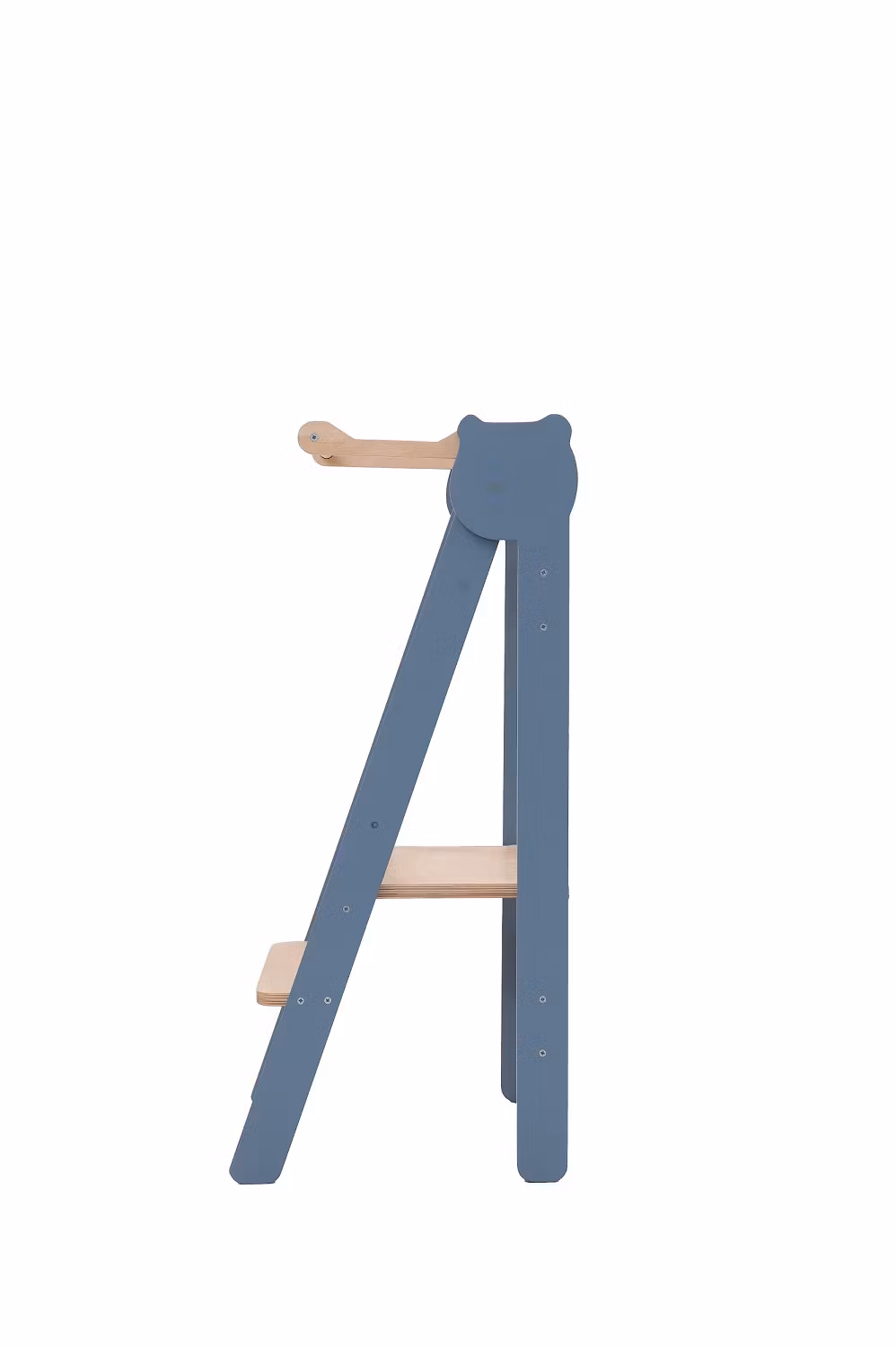 Læringstårn sammenklappelig, dusty blue