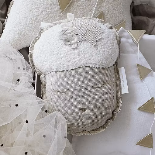 Cotton&Sweets, uro vægdekoration Agern, natur