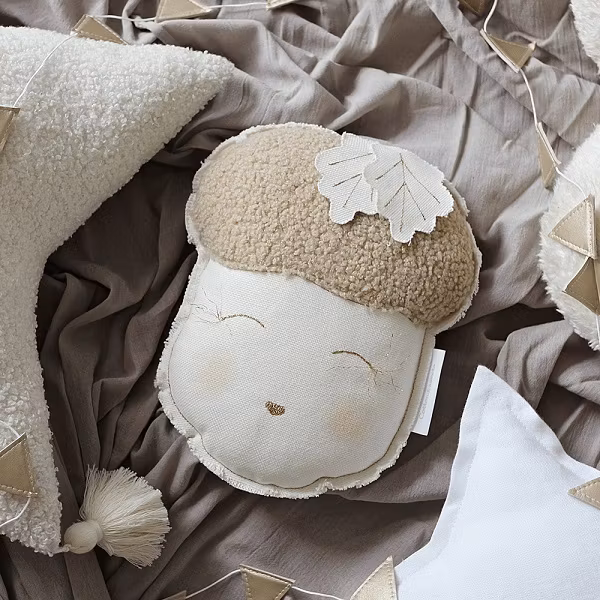 Cotton&Sweets, uro vægdekoration Agern, chocolate