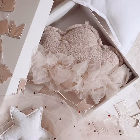 Cotton&Sweets, uro vægdekoration Sky, lyserød