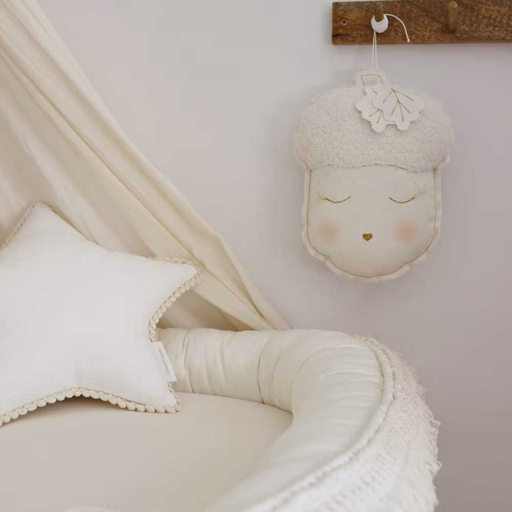 Cotton&Sweets, uro vægdekoration Agern, vanilje